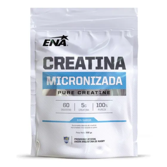 Ena Sport  Creatina Micronizada Sabor Neutro En Sachet 300g