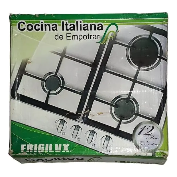 Tope De Cocina Frigilux Italiana Mod. Tcfr-64sx P/empotrar