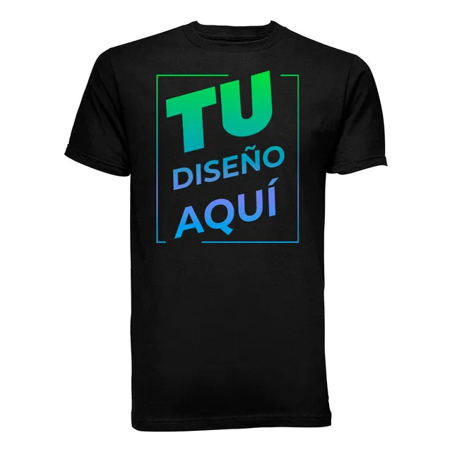Playera Personalizada Algodón T-shirt Studio Mx Manga Corta