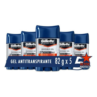Desodorante Antitranspirante Gillette Training Guard 5 Pzas Desodorante Antitranspirante Gillette Training Guard 5 Pzas