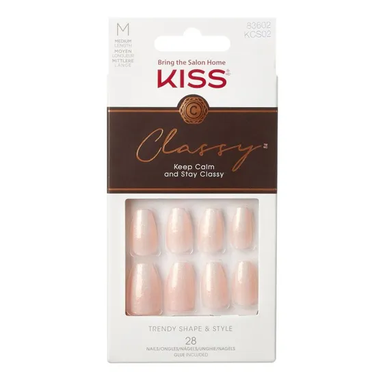 Uñas Postizas Kiss Classy Cozy Meets Cute Kcs02
