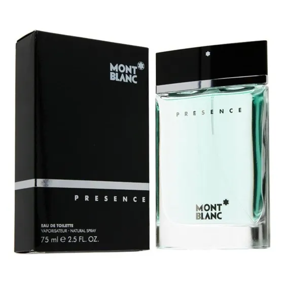 Perfume Mont Blanc Presence 75ml Eau De Toilette Masculino