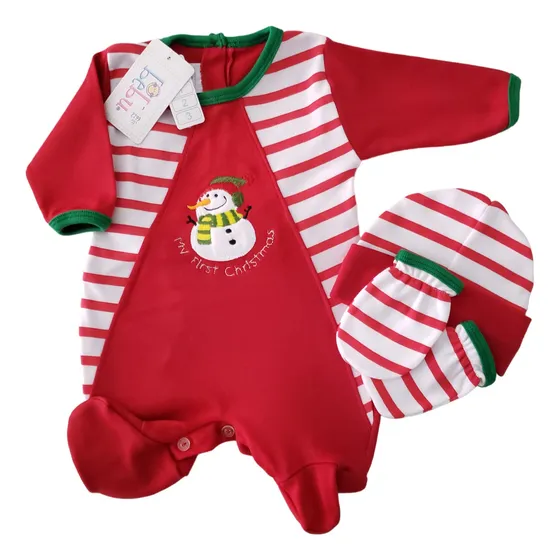 Monito Entero De Bebé Navidad Bebu Ref. 2799
