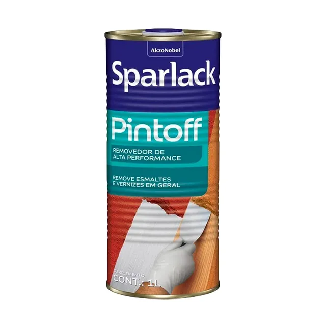 Removedor De Tintas E Verniz Sparlack Pintoff 1l
