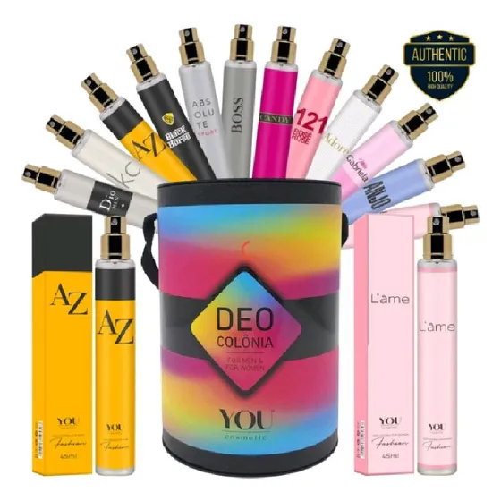 Kit 24 Perfumes Importados Fragâncias Revenda Atacado