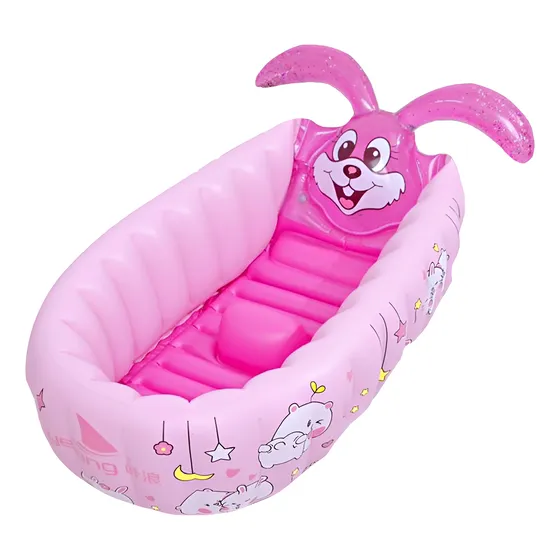 Tina Bañera Inflable 1 Metro X 60 Cm Baño Bebes Niñas