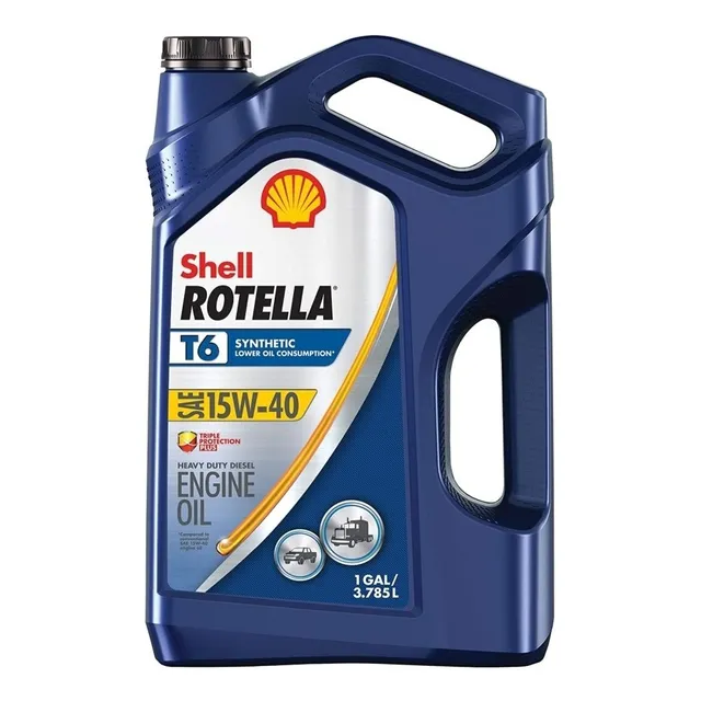  Aceite Diesel Shell Rotella T6 15w 40 Sintetico Diesel