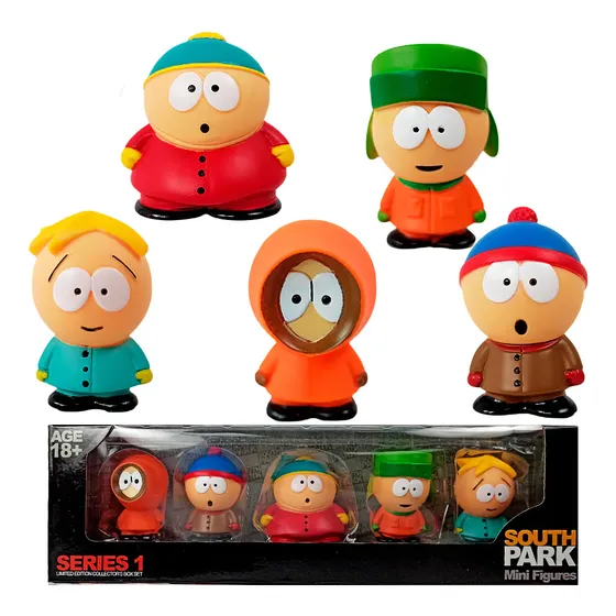 5 Figuras South Park Mini 