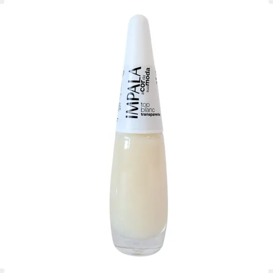 Esmalte Impala A Cor Da Sua Moda Top Blanc Transparente