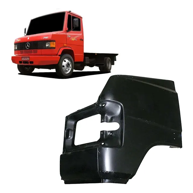 Painel Frontal Esquerdo Do Farol Mb 709 710 912 914 - Chapa 