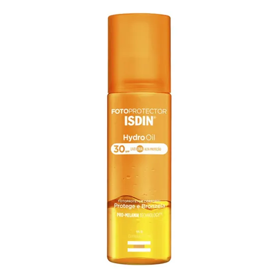 Protetor Solar E Bronzeador Corpo Isdin Fps30 Hydrooil 200ml