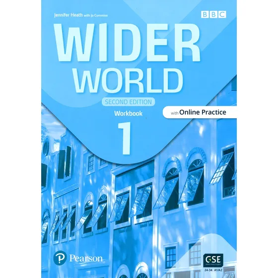 Wider World 1 2/Ed Workbook With Online Practice And App de Heath Jennifer Editorial Pearson tapa blanda en inglés internacional 2022