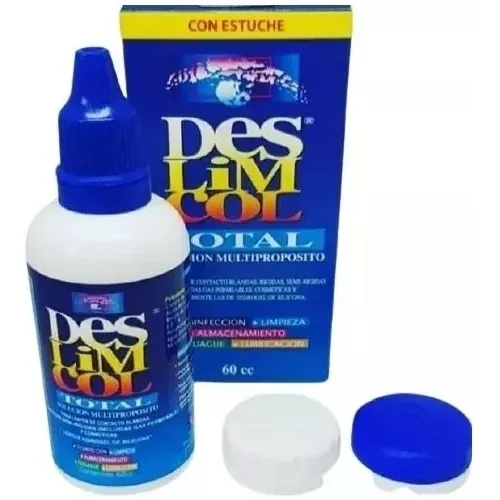 Solución Multipropósito 60 Cc + Estuche - Líquido Lentes