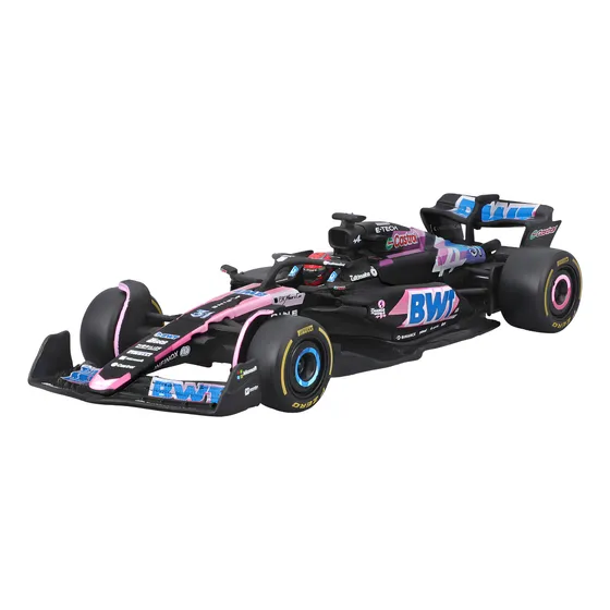 Burago Auto Bwt Alpine F1 Team A524 1:43 Ocon #31 Con Casco