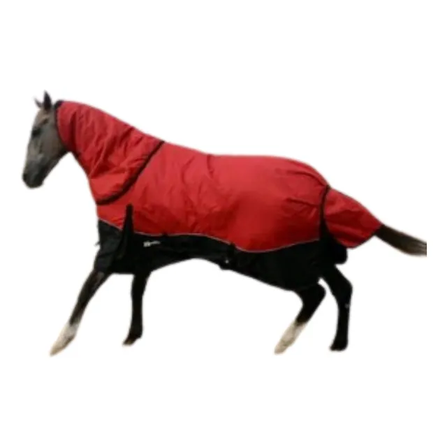 Mantas Rancheras Capa Caballos - Impermeable Térmica Mediana Rojo