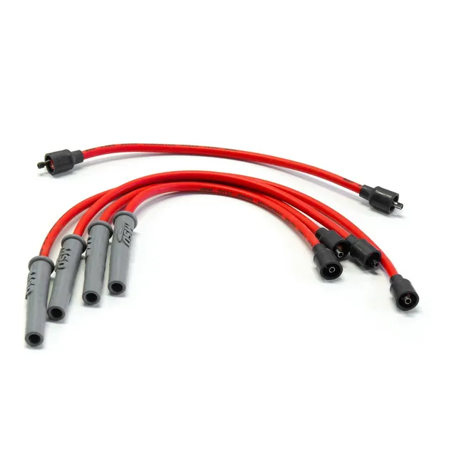 Cables De Bujia Msd Competición Vw Gol 1.6 1.8 Motor Ap 8v
