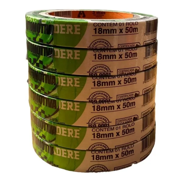 Cinta Enmascarar Papel Pintor 18mm X 50mts