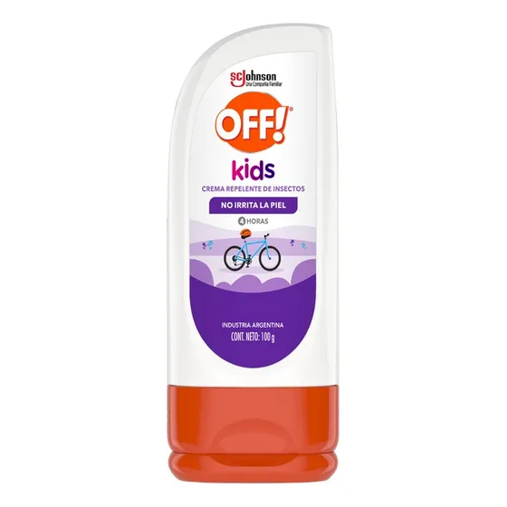 Crema Repelente Insectos No Irrita Piel Off Kids 100g