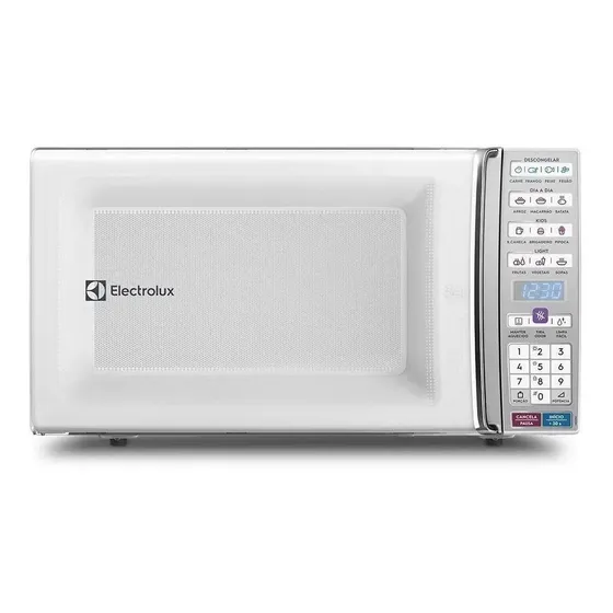 Micro-ondas Electrolux de bancada Branco com Função Tira Odor e Manter Aquecido 34L MEO44