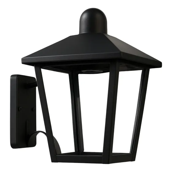Farol Exterior Colonial Exterior Pared Directo Fabrica 584 Negro