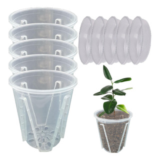 Macetas De Orquídeas Con Agujeros 5 Uds Macetas De Orquídeas Macetas De Orquídeas Con Agujeros 5 Uds Macetas De Orquídeas