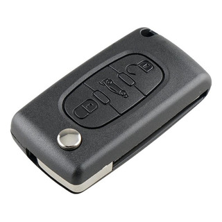 Carcasa Llave Control Peugeot 207/307/308/407/408 3 Botones Carcasa Llave Control Peugeot 207/307/308/407/408 3 Botones