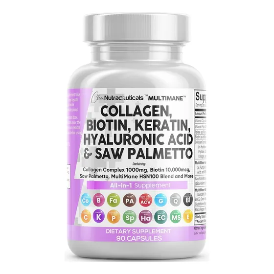Suplemento Multivitaminico 1000mg 90 Capsulas Clean