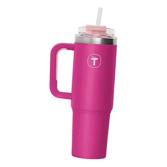 Copo Térmico Tupperware Big T 1.1l Com Canudo