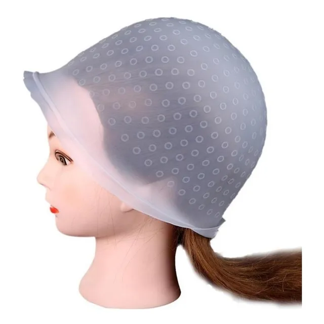 Gorro De Silicona Para Mechas O Visos Con Crochet