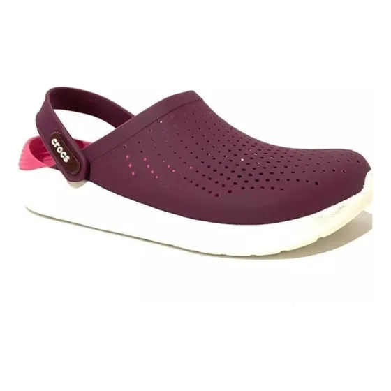 Sandalia Zueco C R O C S Literide Purpple Rosa Dama Original