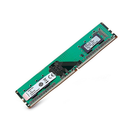 Memória RAM ValueRAM color verde  4GB 1 Kingston KVR24N17S6/4