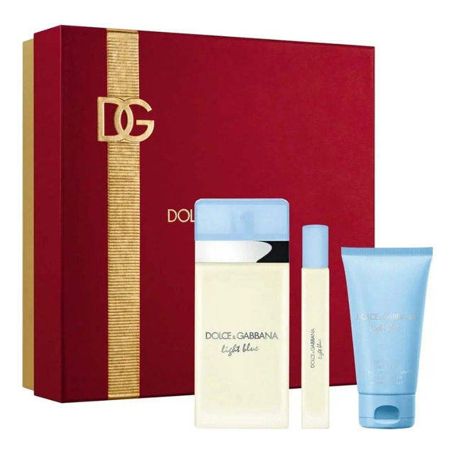 Dolce Gabbana Light Blue Edt (3 Produtos) Dolce Gabbana Light Blue Edt (3 Produtos)