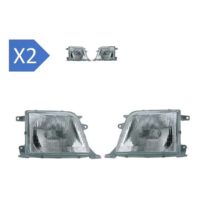 Zpack1 Faro Delantero Meru Prado 2005 2006 2007 2008 2009