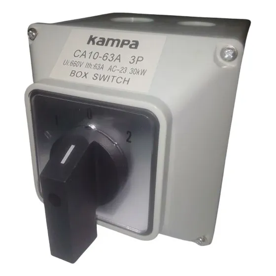 Transfer Switch Conmutador Manual 160amp Caja Incluida