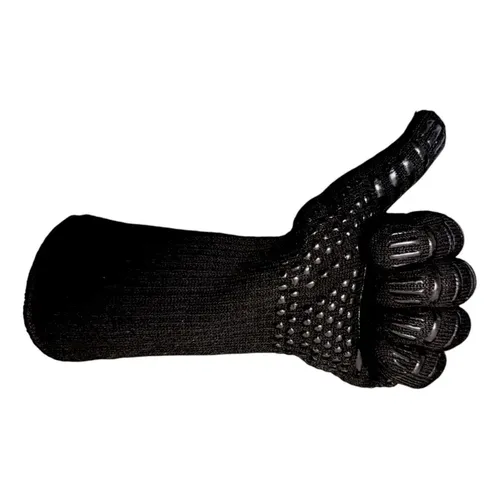 San Jamar Cool Touch Conventional Oven Mitt – 13", NSF Listed, Heat Protection Up To 500°F, With Hanging Loop & Magnet