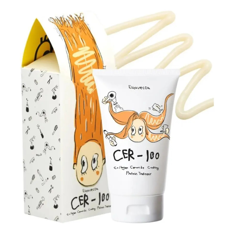 Elizavecca Máscara De Restauraçao Capilar Coreana 100 Ml