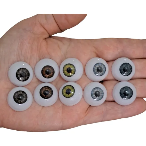 Kit De Olhos Para Molde Reborn Tamanho 20 Mm  