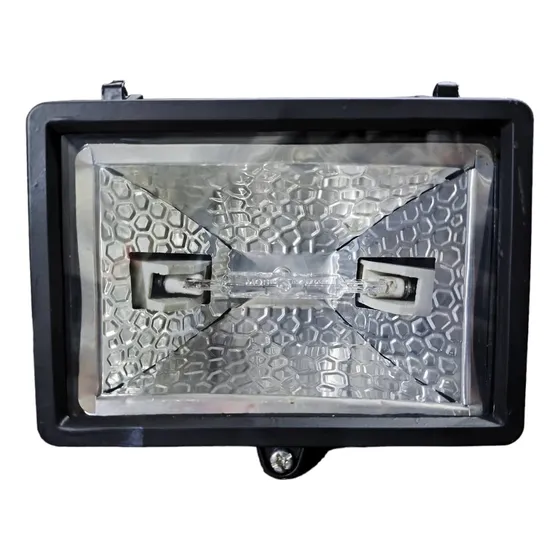 Reflector Halógeno Negro 150w Fermetal Ref-01