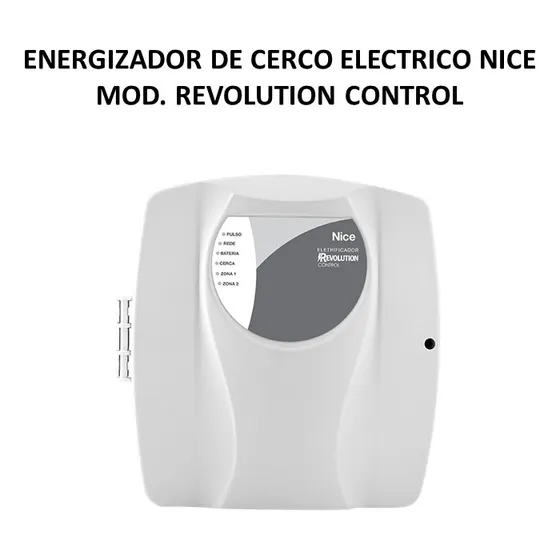 Energizador De Cerco Electrico Nice Mod. Revolution Control
