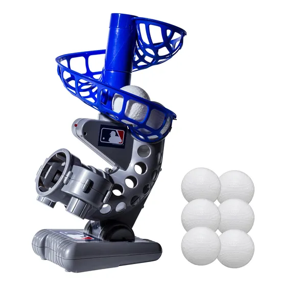 Máquina Lanzadora De Béisbol Franklin Sports Mlb Con 6 Pelot