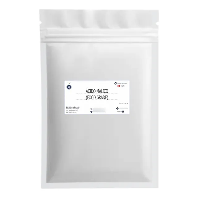Ácido Málico Grado Alimenticio En Polvo - 1kg
