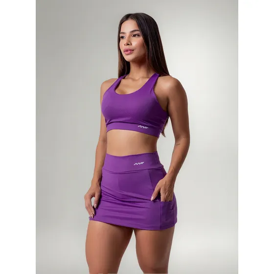 Conjunto Short Saia Perola Mf
