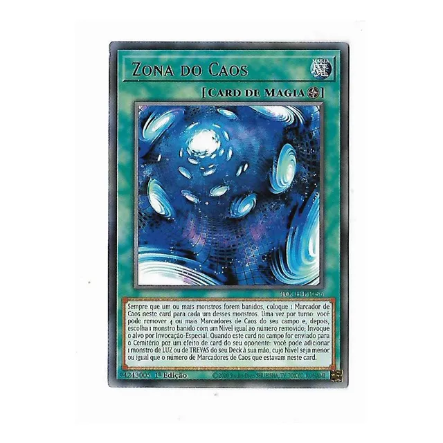 Yu-gi-oh Zona Do Caos - Rara Frete Incluso