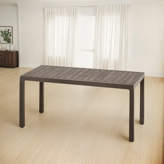 Mesa Baru Familiar 153x75x73cms Mocca Rimax