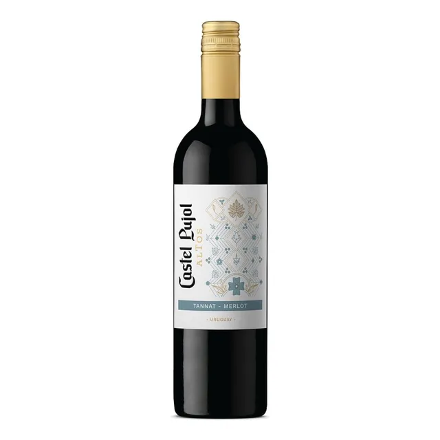 Vino Castel Pujol Altos Tannat Merlot 750 Ml