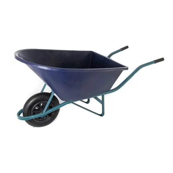 Carretilla Plástica 90 Lts Belarra Rueda Inflable