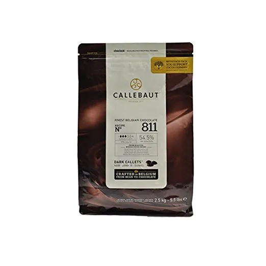 Belgas Callets Semidulce Chocolate Negro De Cobertura, El 54