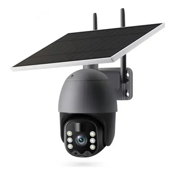 Cámara Solar Wifi Tuya Smart Full Color 6w Ptz Exterior