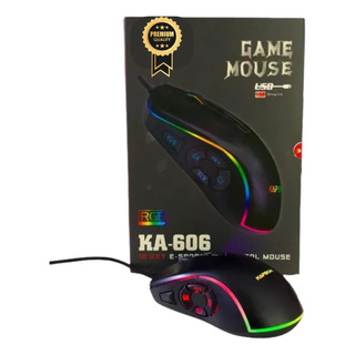 Mouse Gamer Profissional Cabo Usb Com Led Rgb Mouse Gamer Profissional Cabo Usb Com Led Rgb