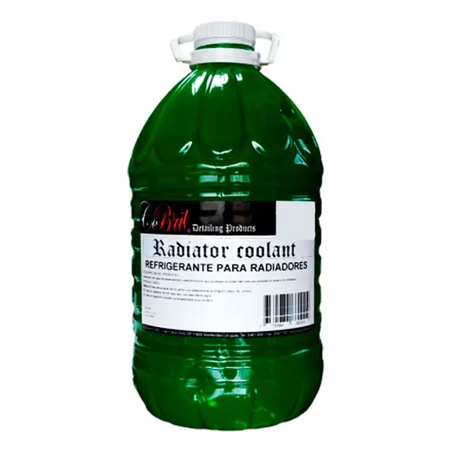 Agua Refrigerante Para Radiador 5lts G P Color Verde, Cobril